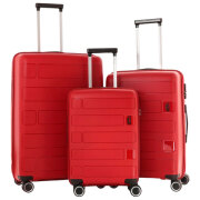 Valiză CCS 5236 Set Maroon 105l  
