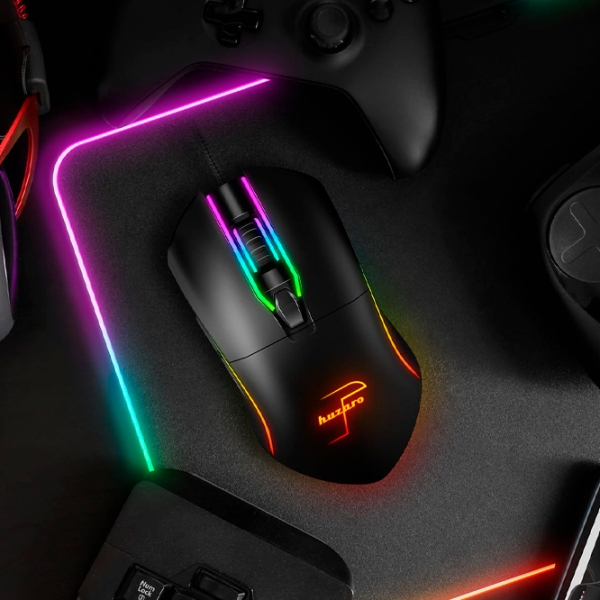 Mouse Huzaro Shot 1.5 Black Cu fir / 10000 dpi photo 5