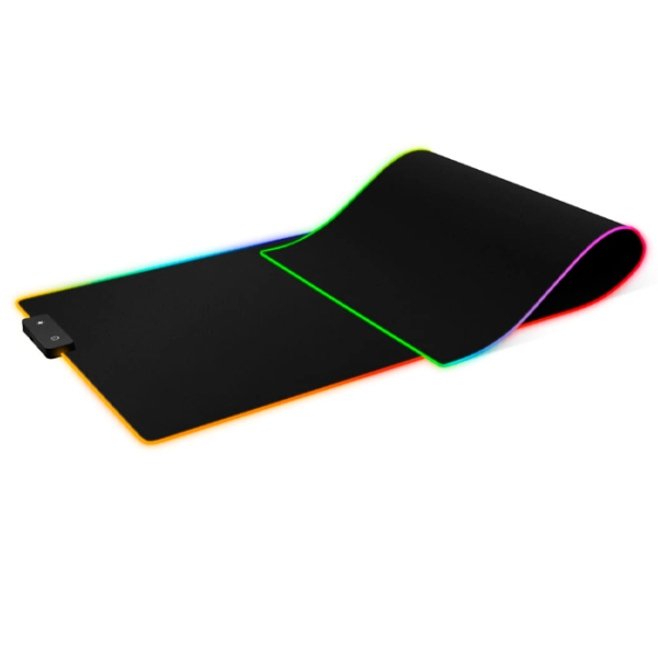 Коврик для мышки Huzaro 1.0 XL RGB Разноцветный Черный 800 x 300 x 4 мм photo 3