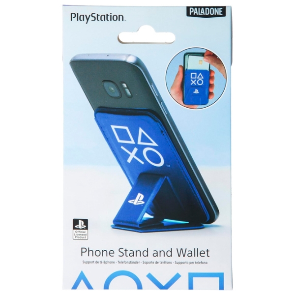 Husă Portmoneu (Playstation Card Holder And Phone Stand) White Blue Paladone, Poliester, Standing Cover photo 3