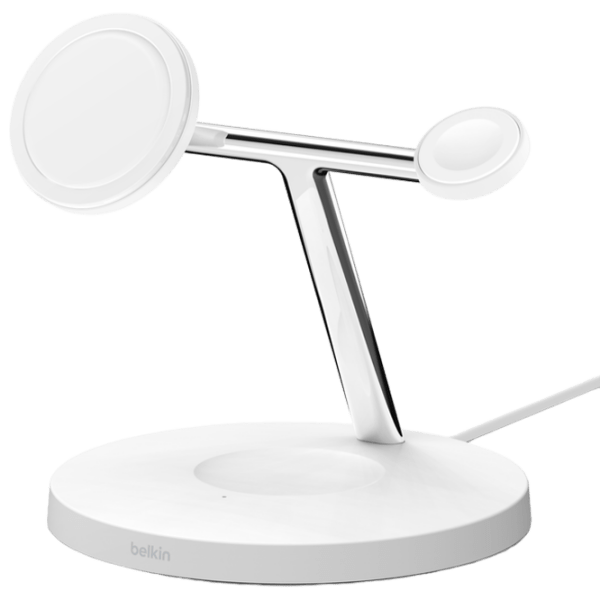 Беспроводная зарядка Belkin BoostCharge Pro (15 Вт) Белый  / Белый photo 1