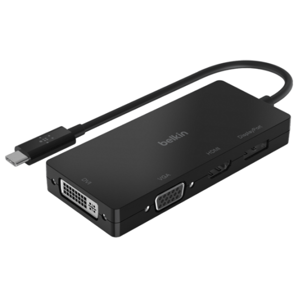 Адаптер Hub Belkin AVC003BTBK Черный USB Type-C photo 1