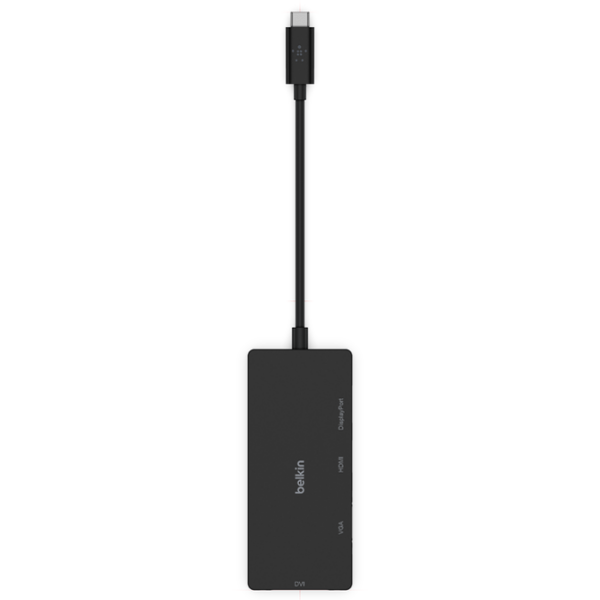 Адаптер Hub Belkin AVC003BTBK Черный USB Type-C photo 3