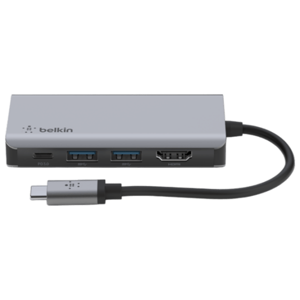 Адаптер Hub Belkin AVC006BTSGY Серебристый USB Type-C photo 3