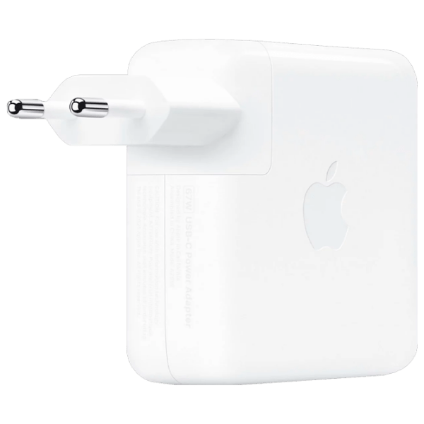 Adaptor Apple USB-C Power Adapter (67 W) White  / White photo 1