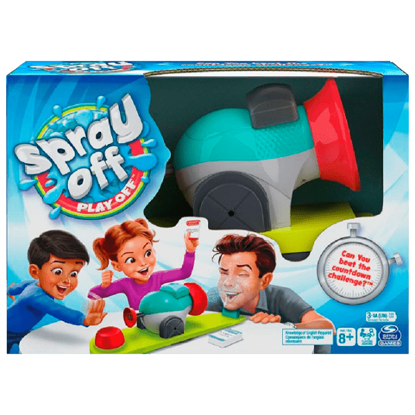 Joc de masă Spin Master Spray Off Play Off Dezvoltare, 8+ photo 1