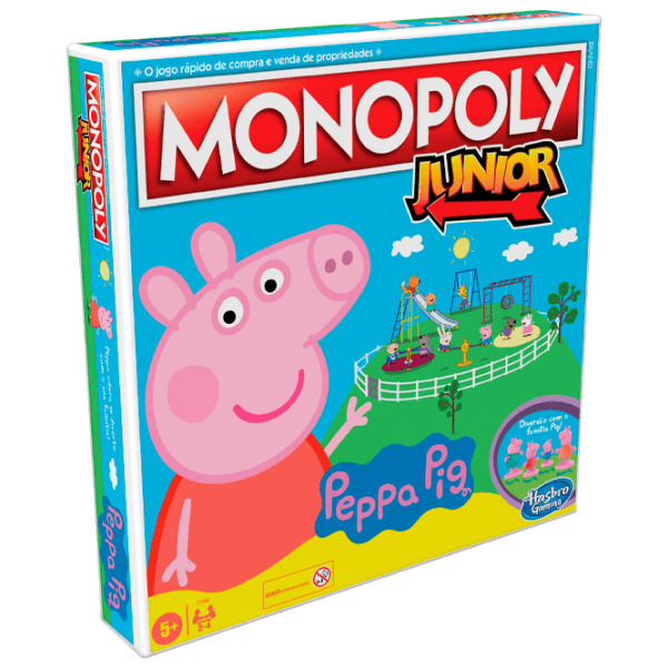 Joc de masă Mattel Junior Peppa Pig Monopoly, 5+ photo 1
