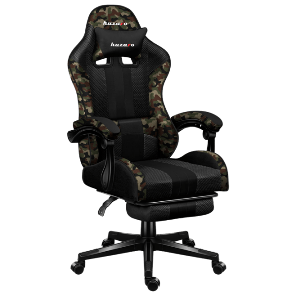 Scaun Gaming Huzaro Force 4.7 01036546 Camouflage Black  photo 1
