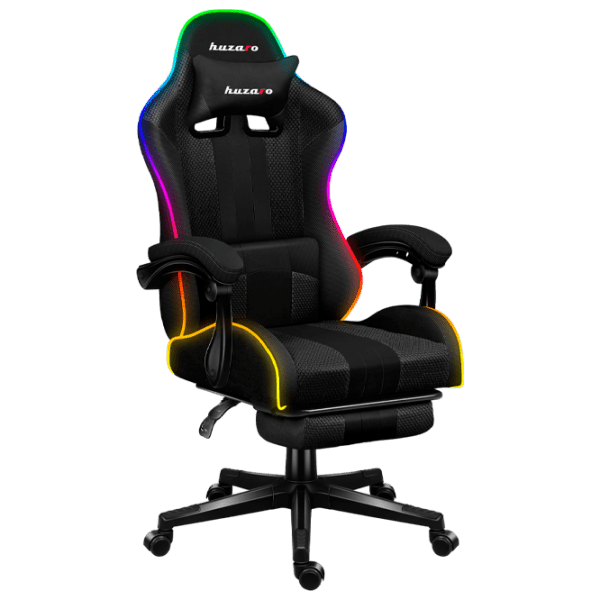 Scaun Gaming Huzaro Force 4.7 Black Orange  photo 1
