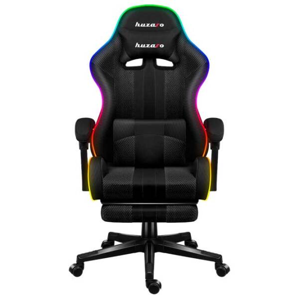 Scaun Gaming Huzaro Force 4.7 Black Orange  photo 2