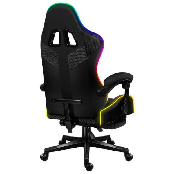 Scaun Gaming Huzaro Force 4.7 Black Orange  photo 5