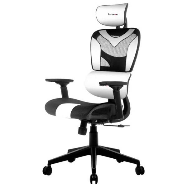 Scaun Gaming Huzaro Combat 8.0 White   photo 3