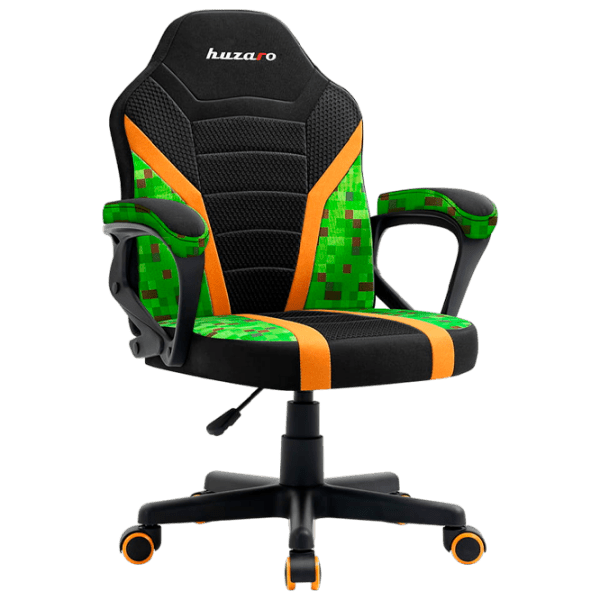 Игровое кресло для детей Huzaro Ranger 1.0 Kids 01036550 Зеленый Черный  photo 1