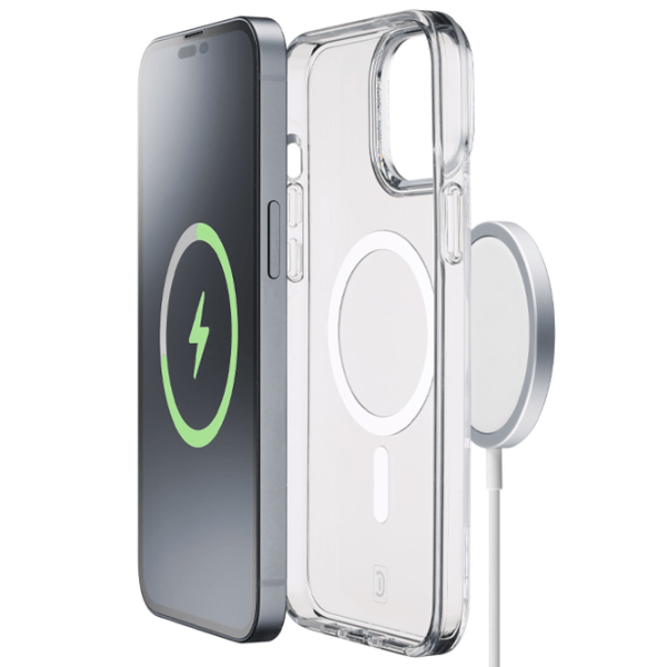 Чехол для смартфона Apple iPhone 15 (Gloss Mag) Прозрачный Cellularline, ТПУ, Back photo 3