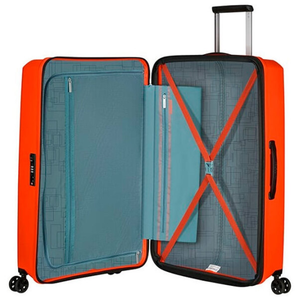 Чемодан American Tourister Aerostep Spinner Оранжевый 109л   photo 6
