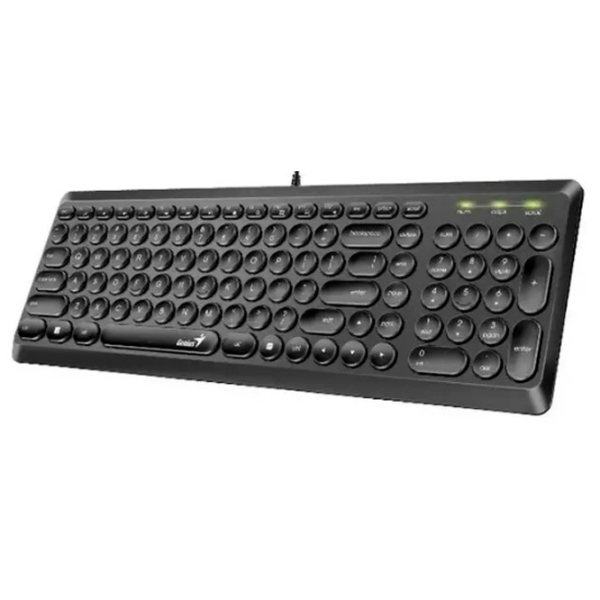 Клавиатура Genius SlimStar Q200 Черный Для дома и офиса, Проводная photo 2