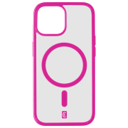 Чехол для смартфона Apple iPhone 15 (Pop Mag) Прозрачный Розовый