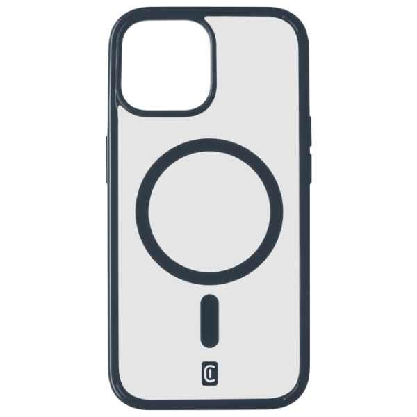 Чехол для смартфона Apple iPhone 15 (Pop Mag) Прозрачный Синий Cellularline, TPU, MagSafe Back photo 1