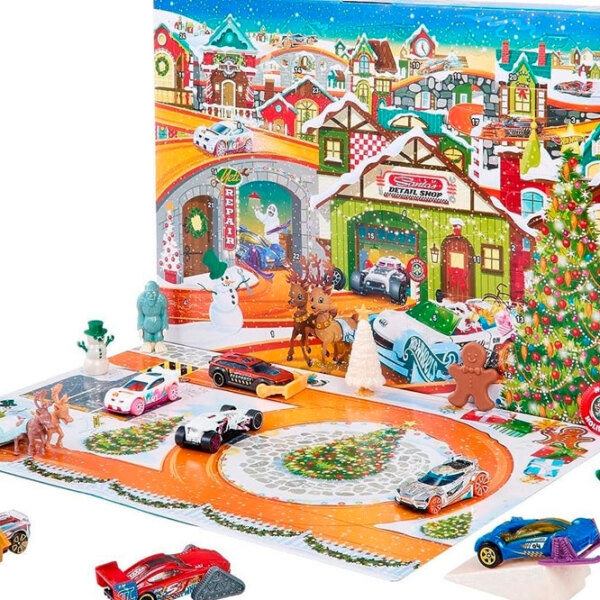 Комплект машин Hot Wheels Advent Calendar HKL74 Разноцветный  photo 3