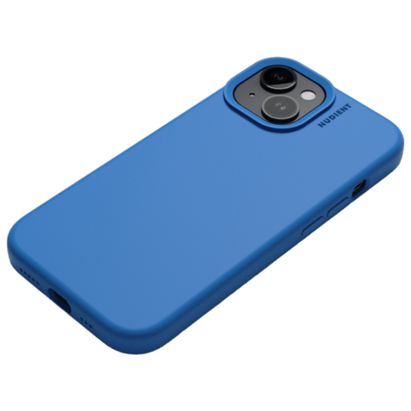 Husă pentru smartphone Apple iPhone 15 (Base) Vibrant Blue Nudient, TPU, Back photo 3