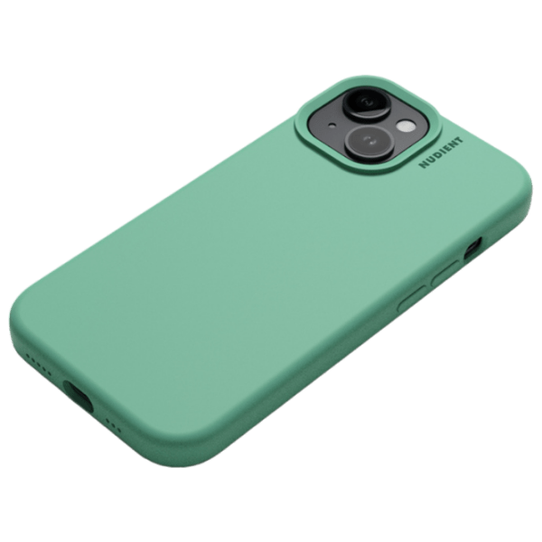 Husă pentru smartphone Apple iPhone 15 Plus (Base) Mint Green Nudient, TPU, Back photo 3