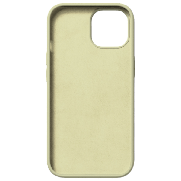 Husă pentru smartphone Apple iPhone 15 (Base) Pale Yellow Nudient, TPU, Back photo 2