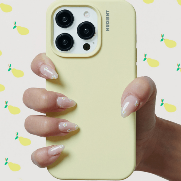 Husă pentru smartphone Apple iPhone 15 (Base) Pale Yellow Nudient, TPU, Back photo 5