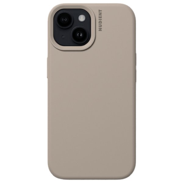 Husă pentru smartphone Apple iPhone 15 (Base) Stone Beige Nudient, TPU, Back photo 1