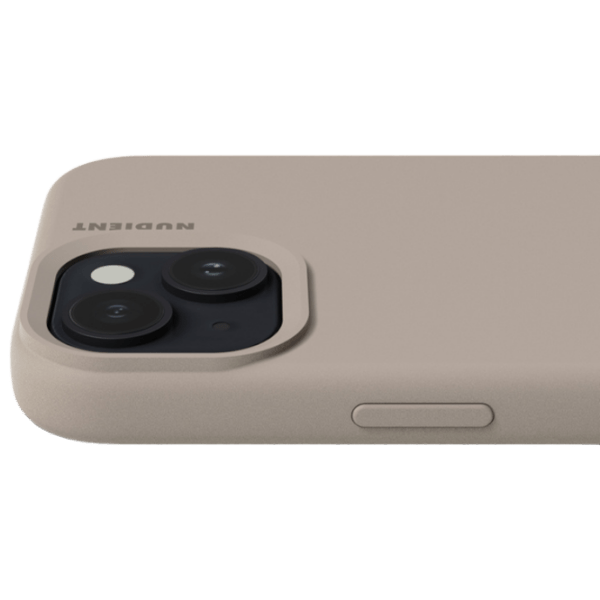 Husă pentru smartphone Apple iPhone 15 (Base) Stone Beige Nudient, TPU, Back photo 4