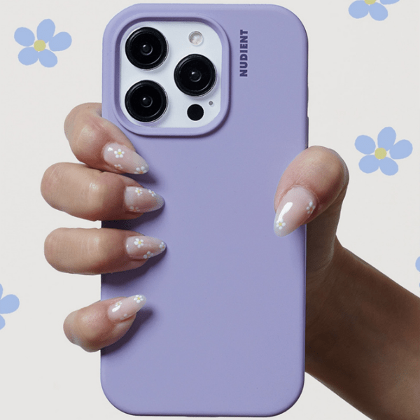 Husă pentru smartphone Apple iPhone 15 Pro Max (Base) Soft Purple Nudient, TPU, Back photo 5
