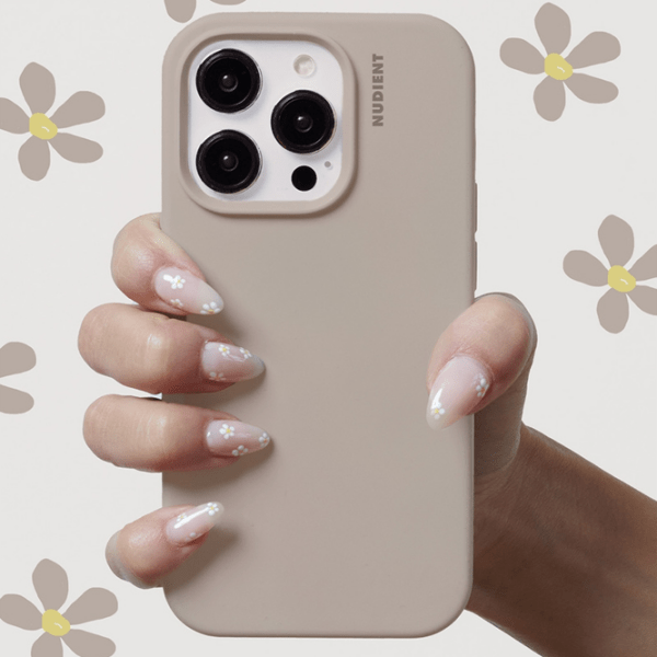 Husă pentru smartphone Apple iPhone 15 Pro Max (Base) Stone Beige Nudient, TPU, Back photo 5
