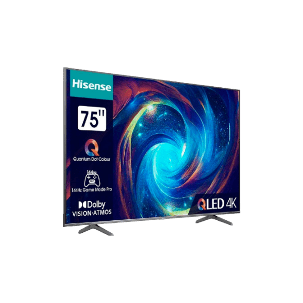 Телевизор Hisense 75E7KQ PRO Smart 4K Черный 75" | IPS | 4K photo 2