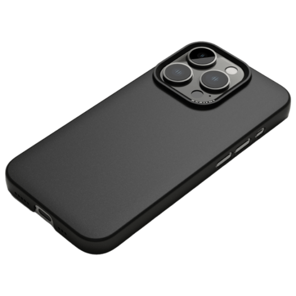 Husă pentru smartphone Apple iPhone 15 Pro Max (Thin Magsafe) Ink Black Nudient, PC, MagSafe Back photo 3