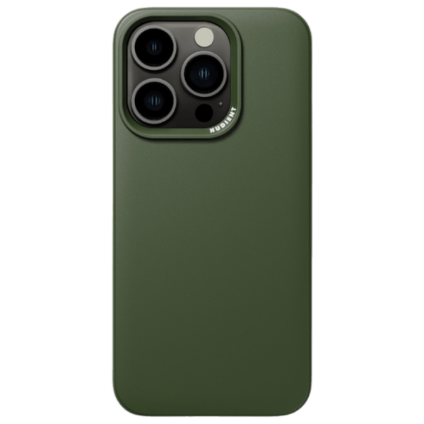 Husă pentru smartphone Apple iPhone 15 Pro Max (Thin Magsafe) Pine Green Nudient, PC, MagSafe Back photo 1