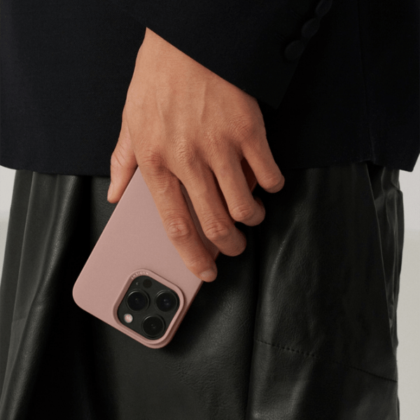 Husă pentru smartphone Apple iPhone 15 Pro Max (Thin Magsafe) Dusty Pink Nudient, PC, MagSafe Back photo 5