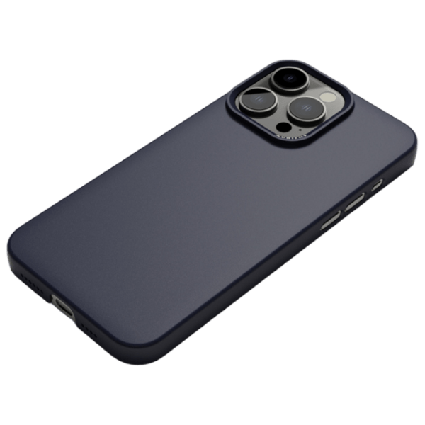 Husă pentru smartphone Apple iPhone 15 Pro Max (Thin Magsafe) Midwinter Blue Nudient, PC, MagSafe Back photo 3