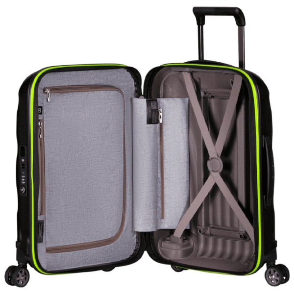 Valiză Samsonite C-Lite Black Lime 36l   photo 5