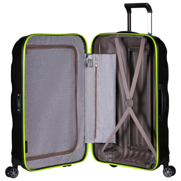 Valiză Samsonite C-Lite Black Lime 68l   photo 6