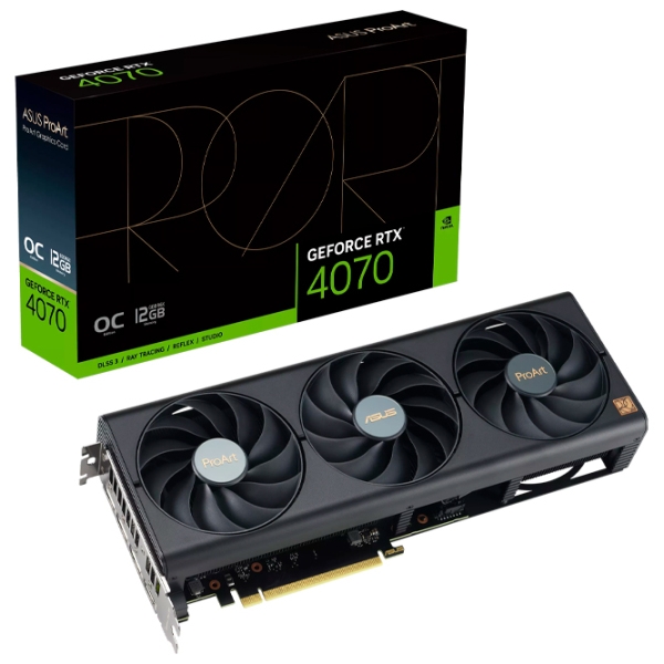 Placă video Asus GeForce RTX 4070 OC ProArt 12 GB  photo 6