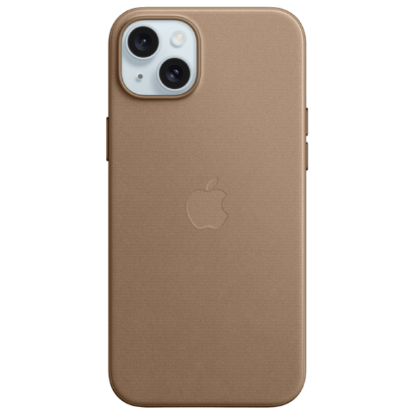 Husă pentru smartphone Apple iPhone 15 Plus (MT473ZM/ A) Taupe Brown Apple, FineWoven, MagSafe Back photo 1