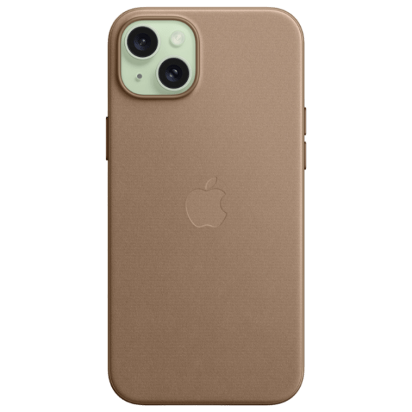 Husă pentru smartphone Apple iPhone 15 Plus (MT473ZM/ A) Taupe Brown Apple, FineWoven, MagSafe Back photo 2