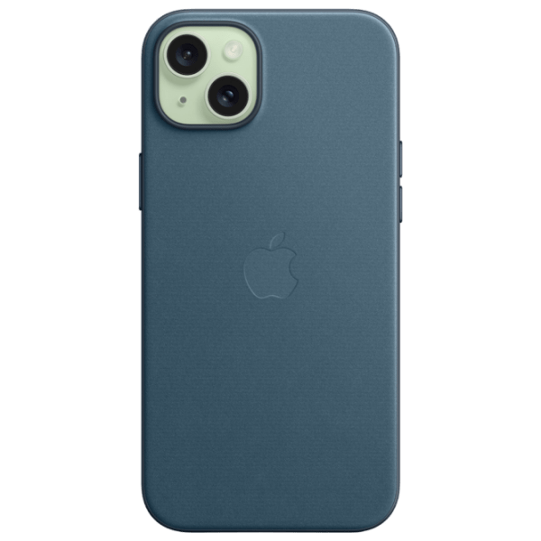 Husă pentru smartphone Apple iPhone 15 Plus (MT4D3ZM/ A) Pacific Blue Apple, FineWoven, MagSafe Back photo 2