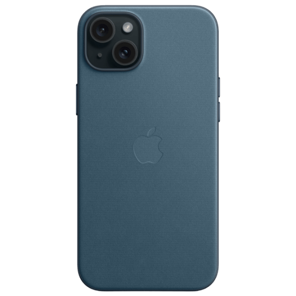 Husă pentru smartphone Apple iPhone 15 Plus (MT4D3ZM/ A) Pacific Blue Apple, FineWoven, MagSafe Back photo 3