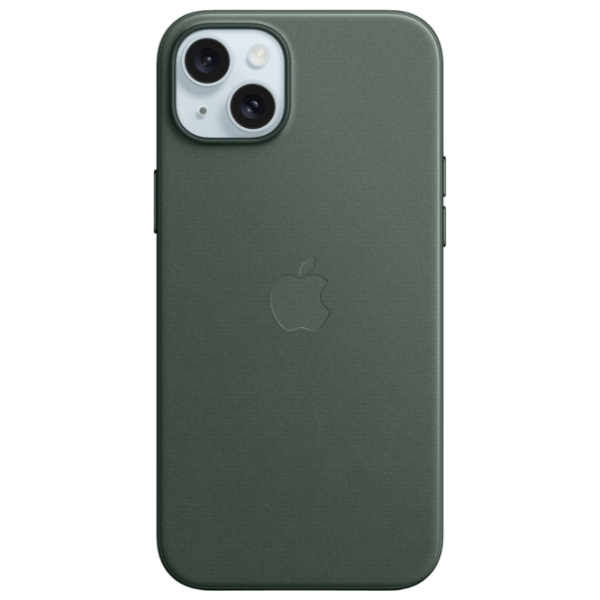 Husă pentru smartphone Apple iPhone 15 Plus (MT4F3ZM/A) Green Apple, FineWoven, MagSafe Back photo 1