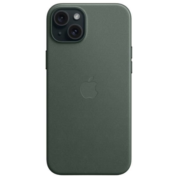 Husă pentru smartphone Apple iPhone 15 Plus (MT4F3ZM/A) Green Apple, FineWoven, MagSafe Back photo 3