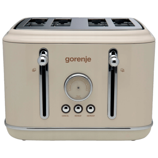 Toster Gorenje T2300CLIN Beige 1150&nbsp;W, Numărul de grade de prăjire: 7 photo 1