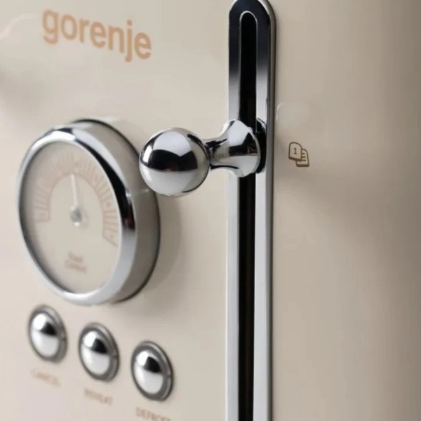 Toster Gorenje T2300CLIN Beige 1150&nbsp;W, Numărul de grade de prăjire: 7 photo 5