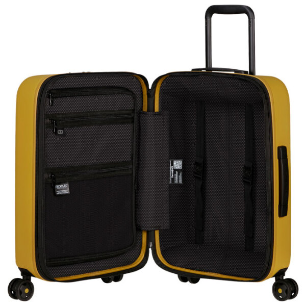 Чемодан Samsonite Stackd Желтый Горчица 35л   photo 6