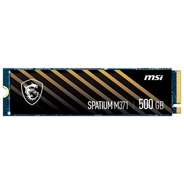 SSD MSI Spatium M371 M.2 NVMe 500 ГБ Скорость чтения: 2200 МБ/ с,
Скорость записи: 1150 MБ/ с photo 1