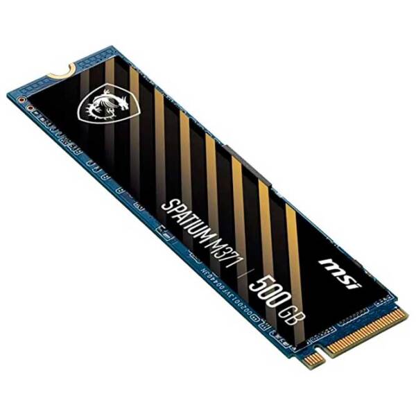 SSD MSI Spatium M371 M.2 NVMe 500 ГБ Скорость чтения: 2200 МБ/ с,
Скорость записи: 1150 MБ/ с photo 2